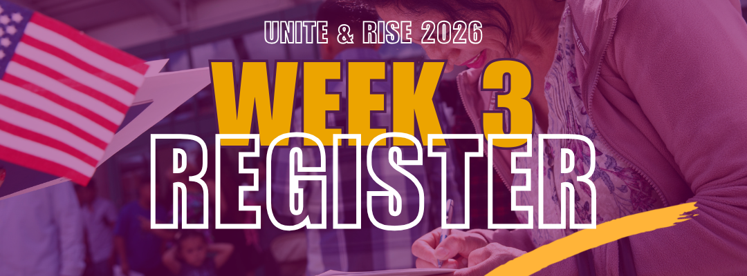 Unite & Rise Week 3 - Register