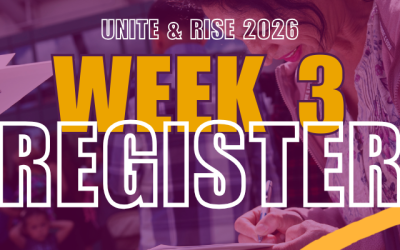 Unite & Rise Week 3: REGISTER