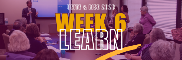 Unite & Rise Week 6: LEARN